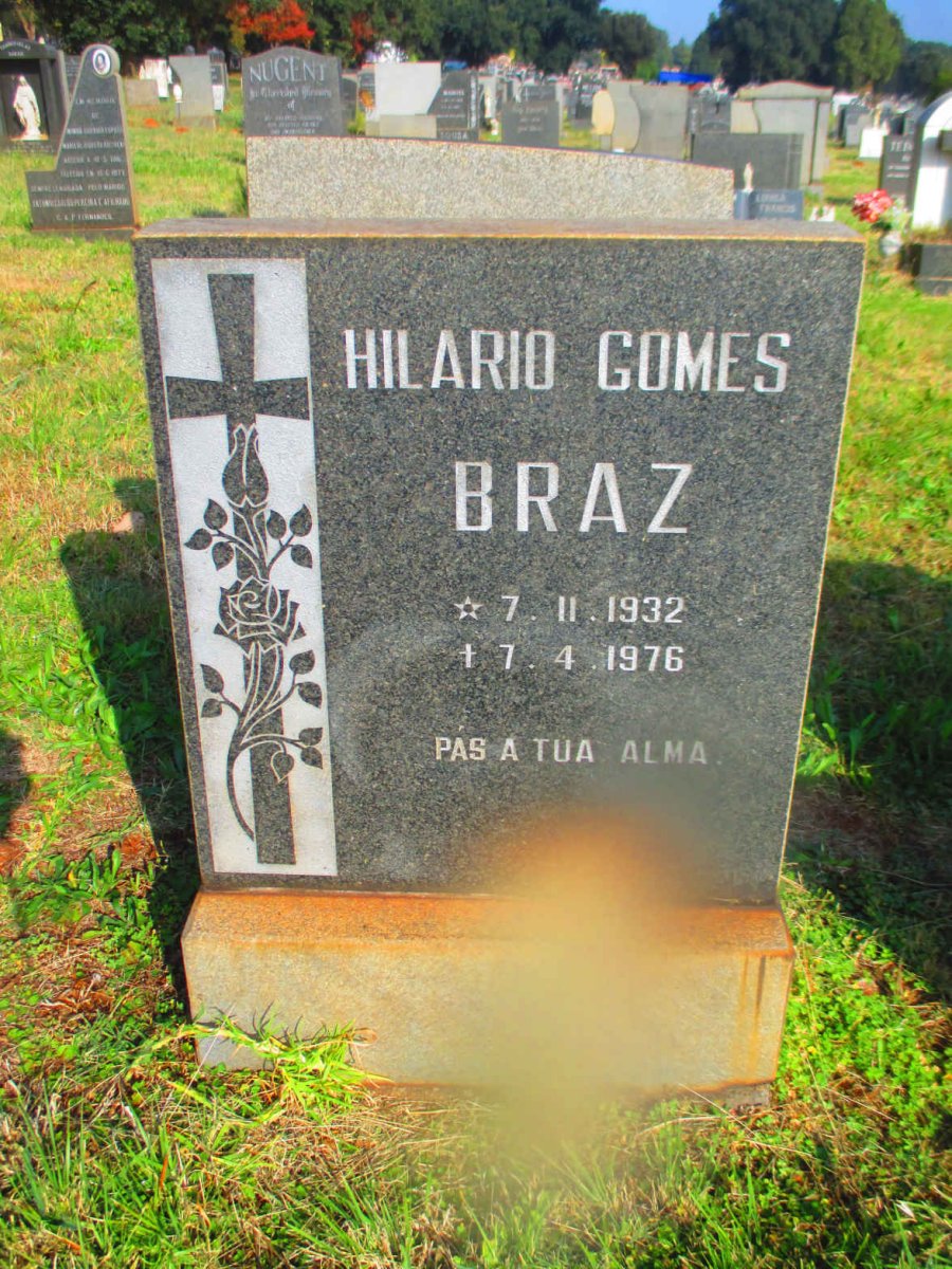 BRAZ Hilario Gomes 1932-1976