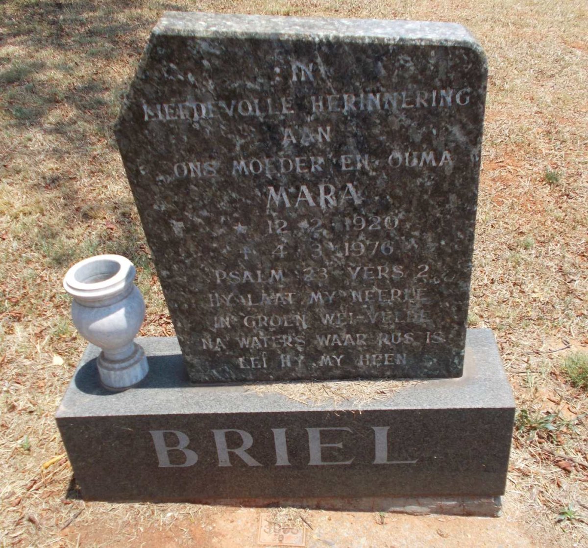BRIEL Mara 1920-1976