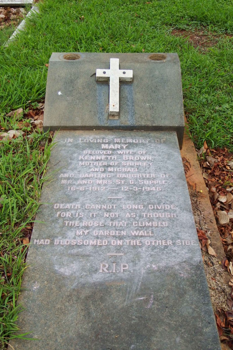 BROWN Mary 1912-1946