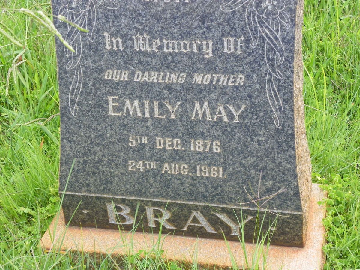 BRAY Emily May 1876-1961