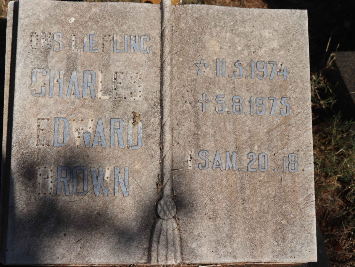 BROWN Charles Edward 1974-1975
