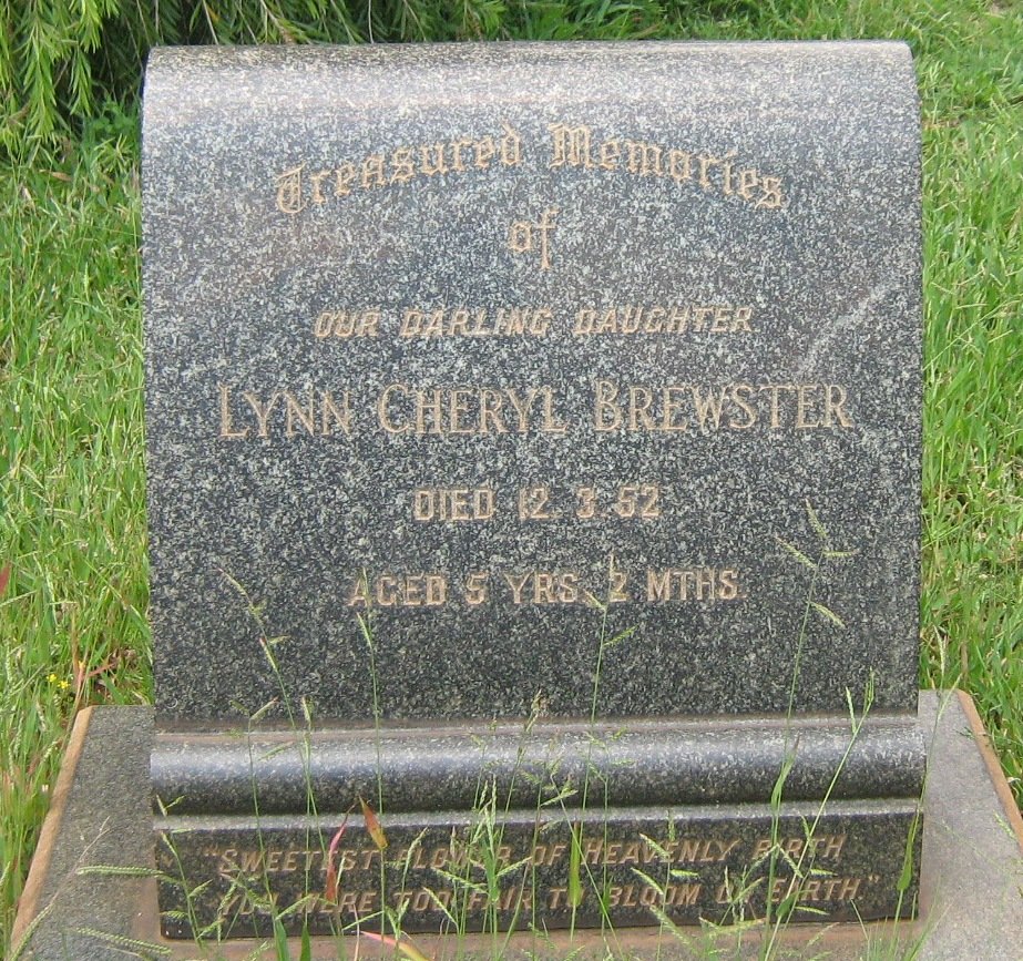 BREWSTER Lynn Cheryl -1952