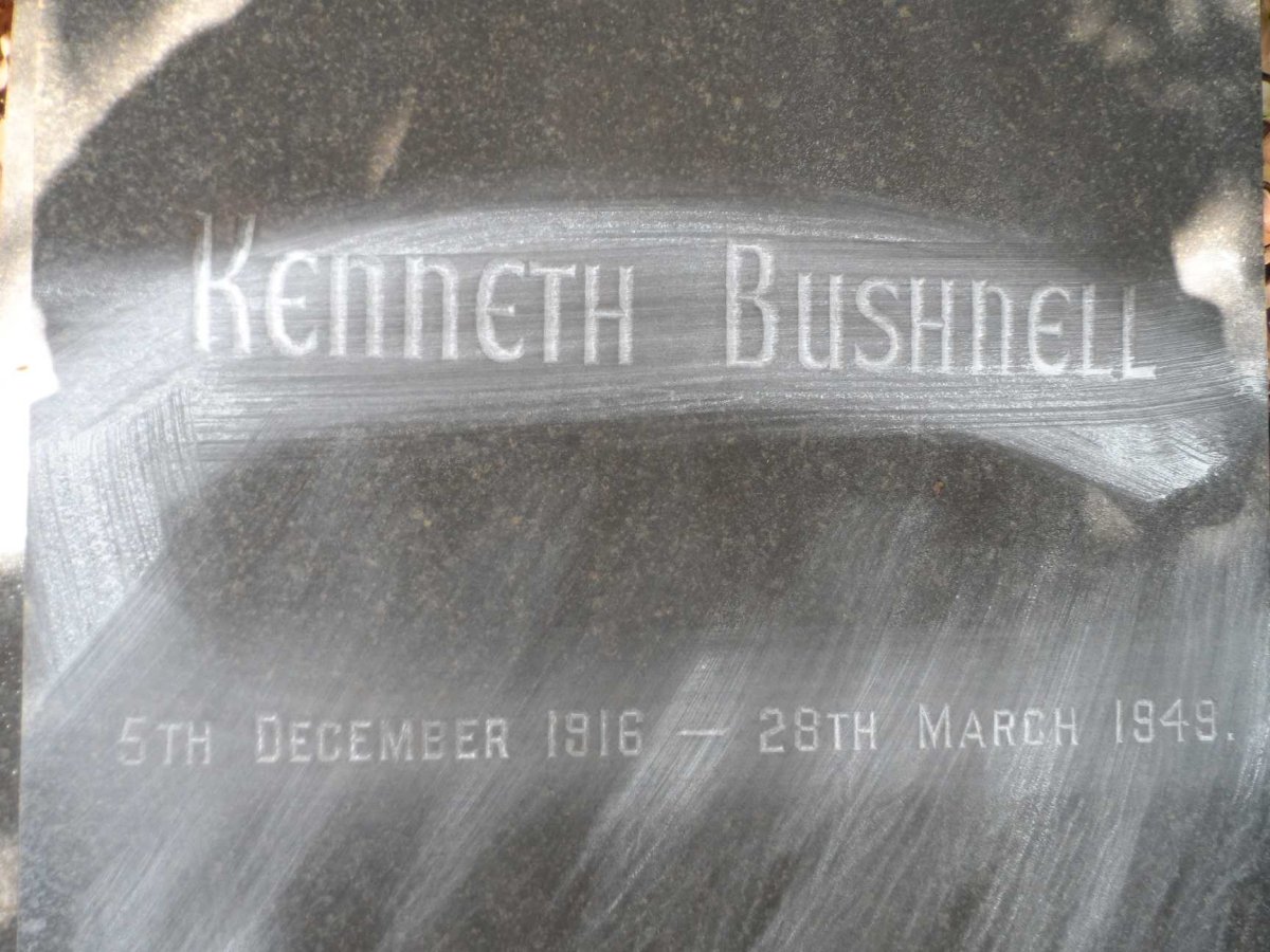 BUSHNELL Kenneth 1916-1949