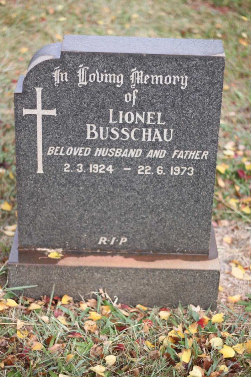 BUSSCHAU Lionel 1924-1973