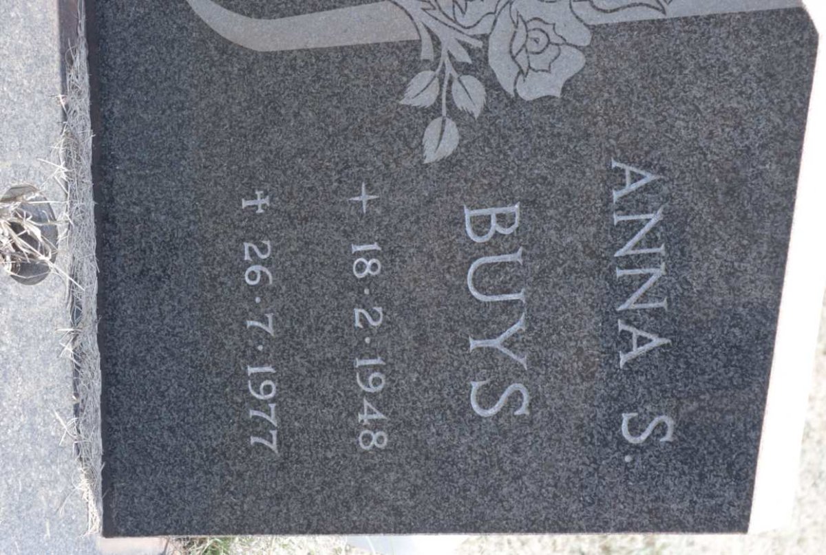 BUYS Anna S. 1948-1977