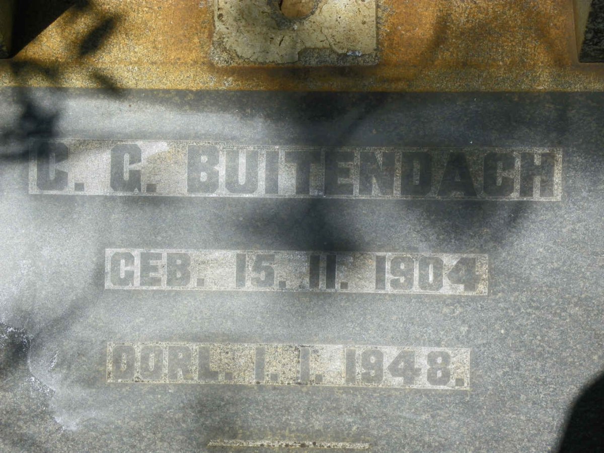BUITENDACH C.G. 1904-1948