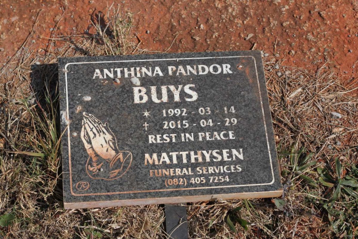 BUYS Anthina Pandor 1992-2015