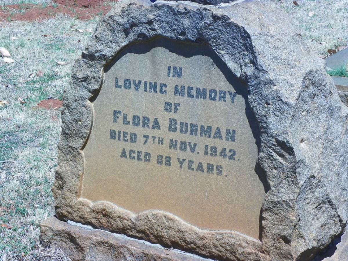 BURMAN Flora -1942