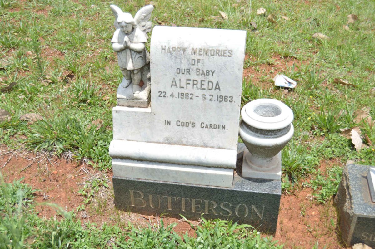 BUTTERSON Alfreda 1962-1963
