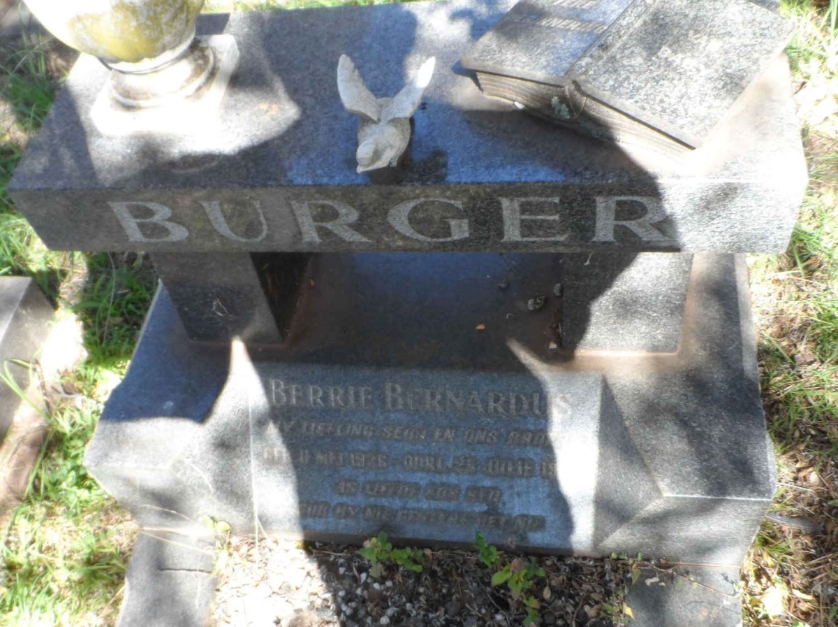 BURGER Berrie Bernardus 1936-1961
