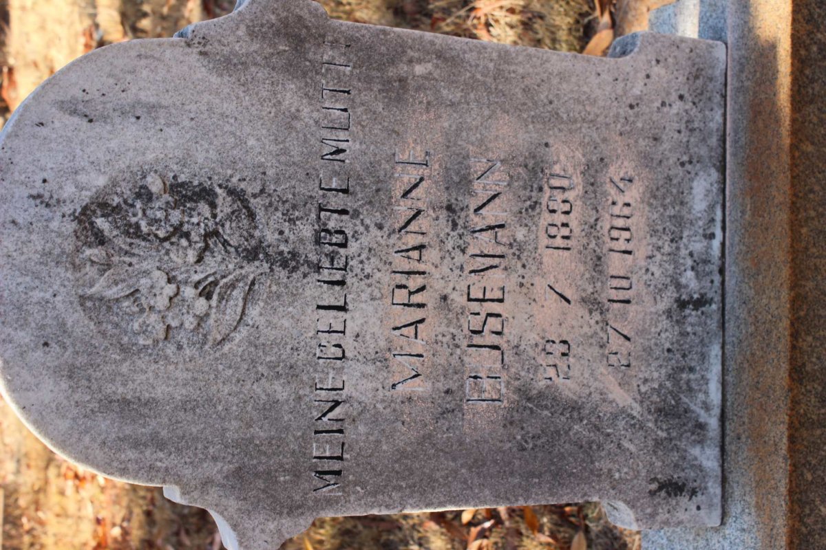 BUSEMANN Marianne 1880-1964