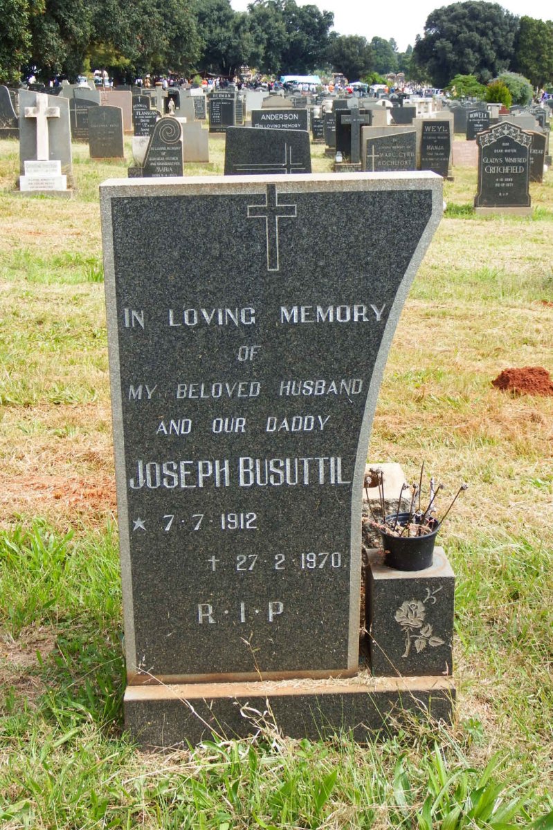 BUSUTTIL Joseph 1912-1970
