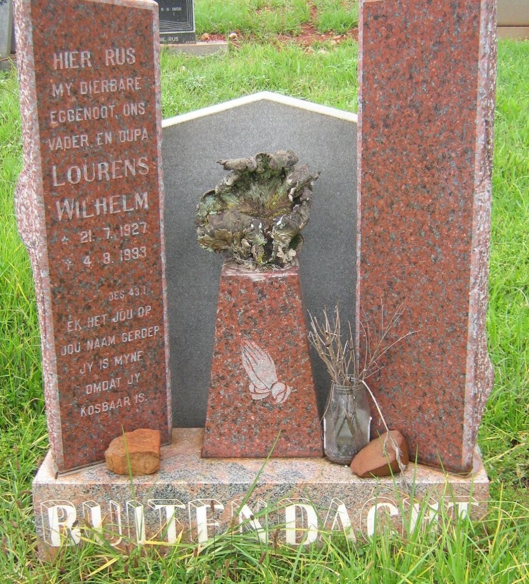 BUITENDACHT Lourens Wilhelm 1927-1993