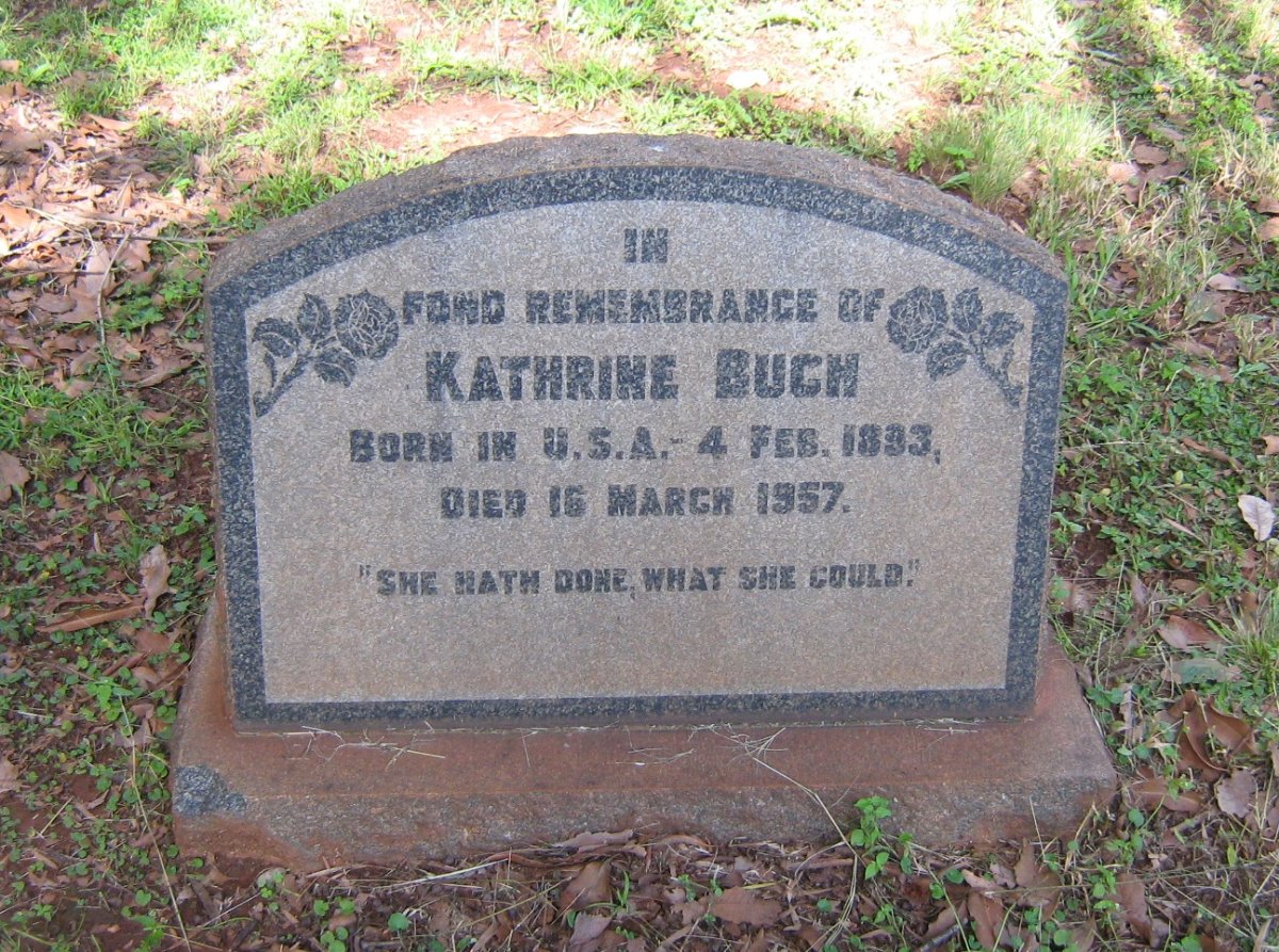 BUCH Kathrine 1893-1957