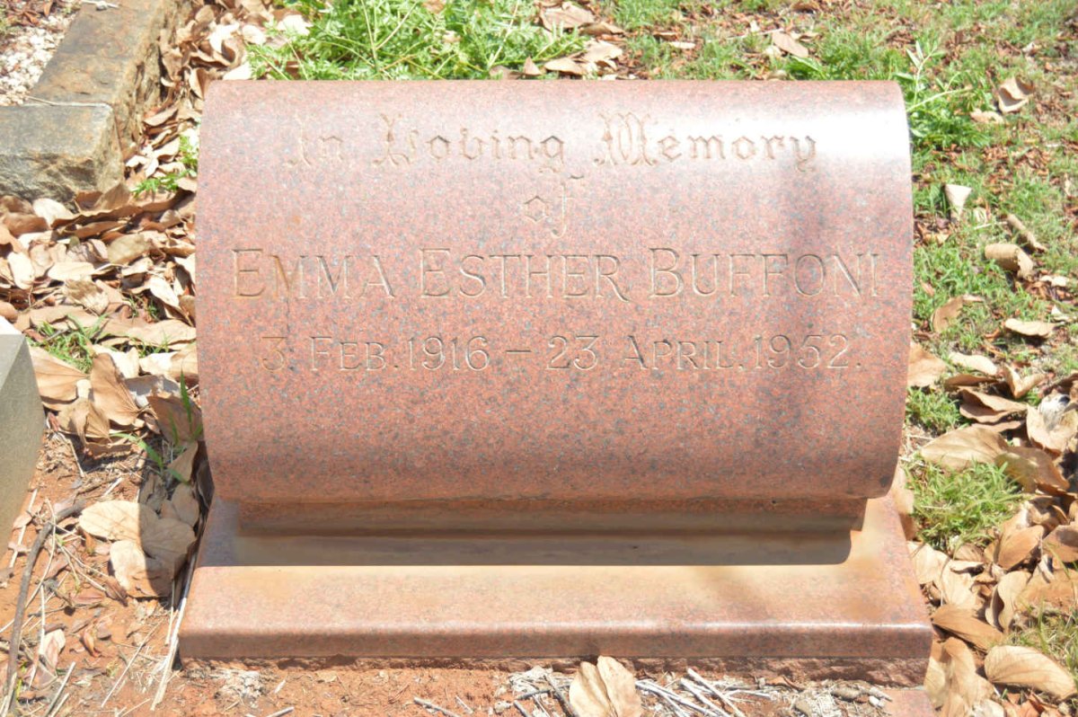 BUFFONI Emma Esther 1916-1952