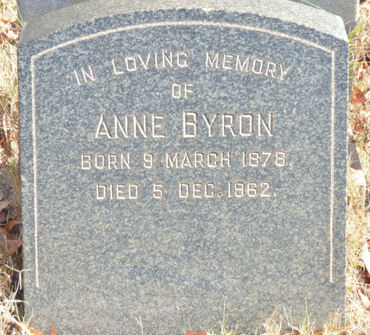 BYRON Anne 1878-1962