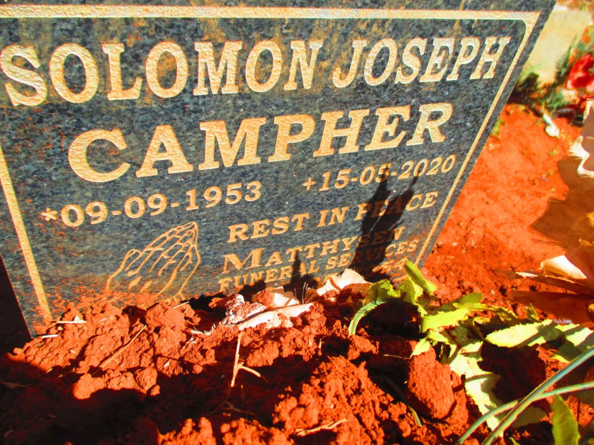 CAMPHER Solomon Joseph 1953-2020