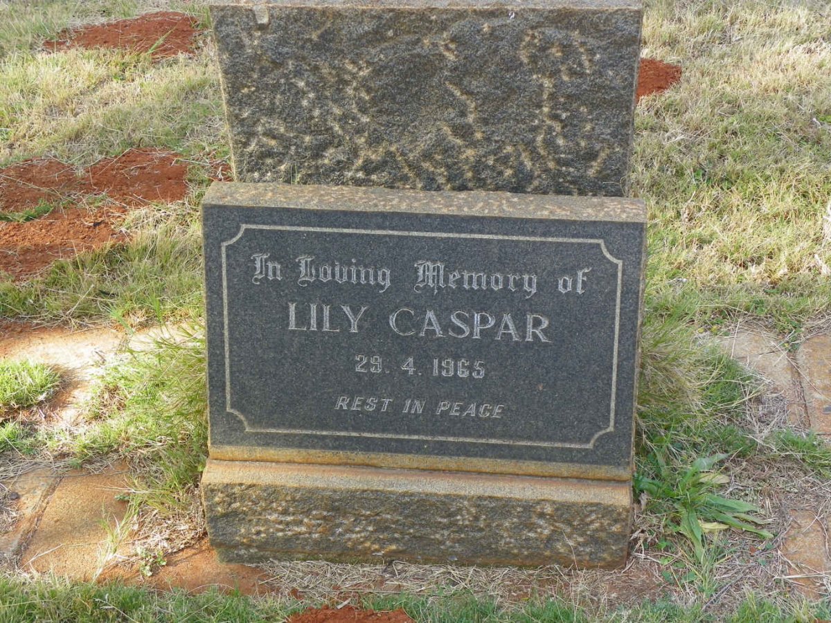 CASPAR Lily -1965
