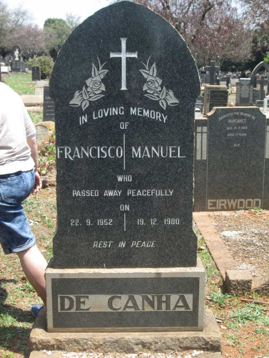 CANHA Francisco, de -1952 :: DE CANHA Manuel -1980