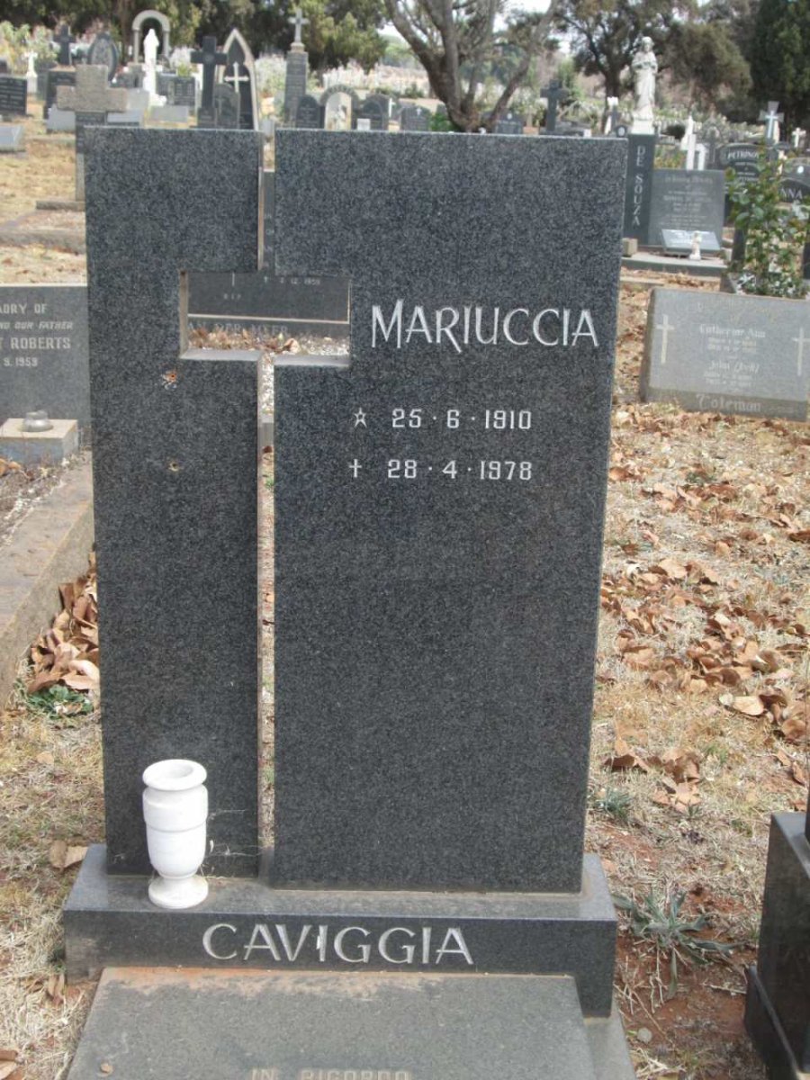 CAVIGGIA Mariuccia 1910-1978