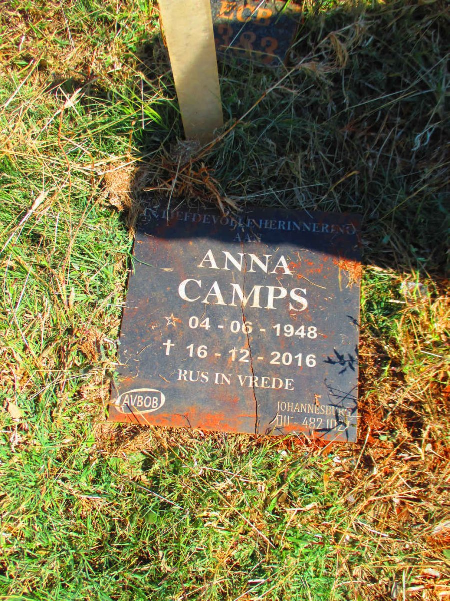 CAMPS Anna 1948-2016