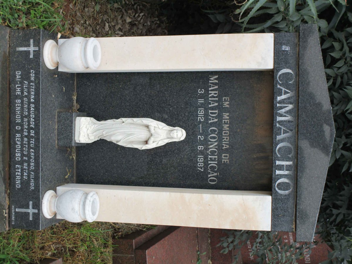CAMACHO Maria Da Conceicao 1912-1987