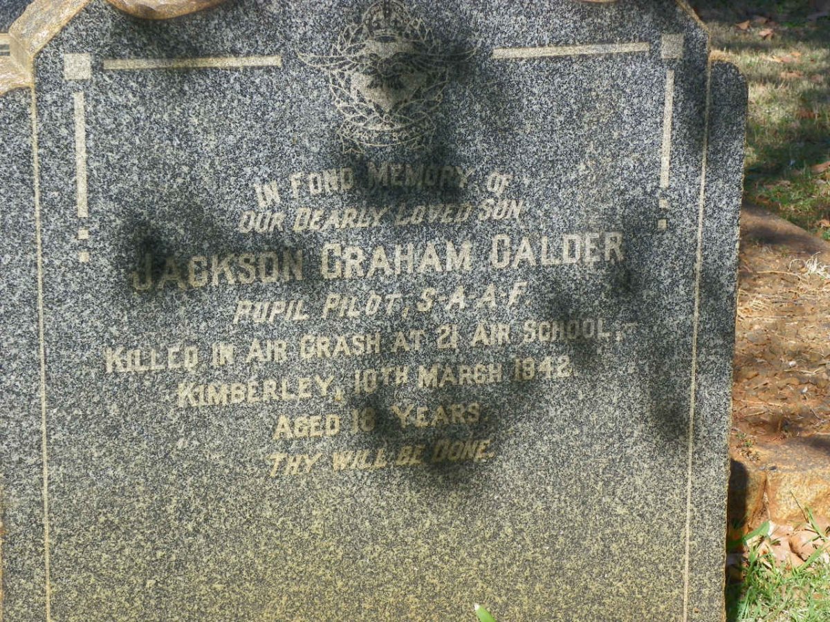 CALDER Jackson Graham -1942