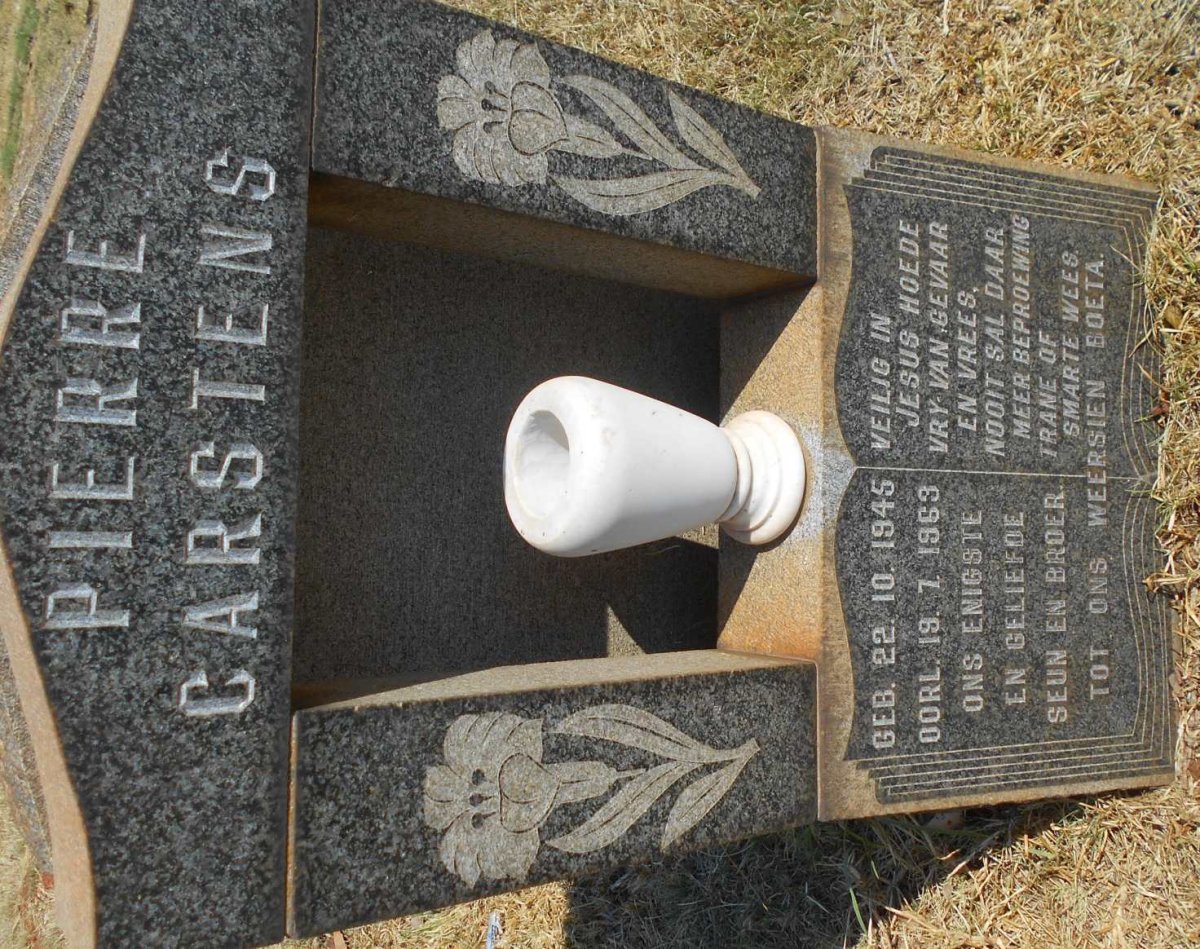 CARSTENS Pierre 1945-1963
