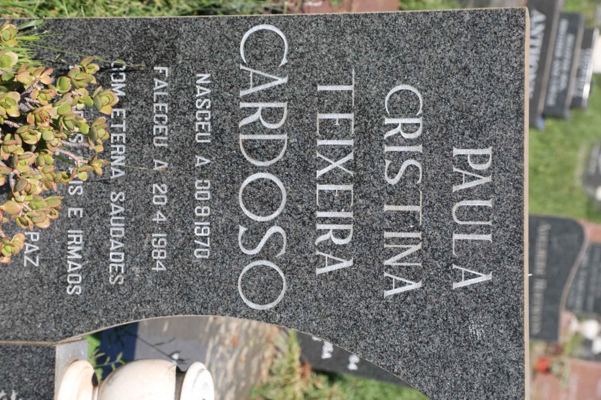 CARDOSO Paula Christina Teixeira 1970-1984