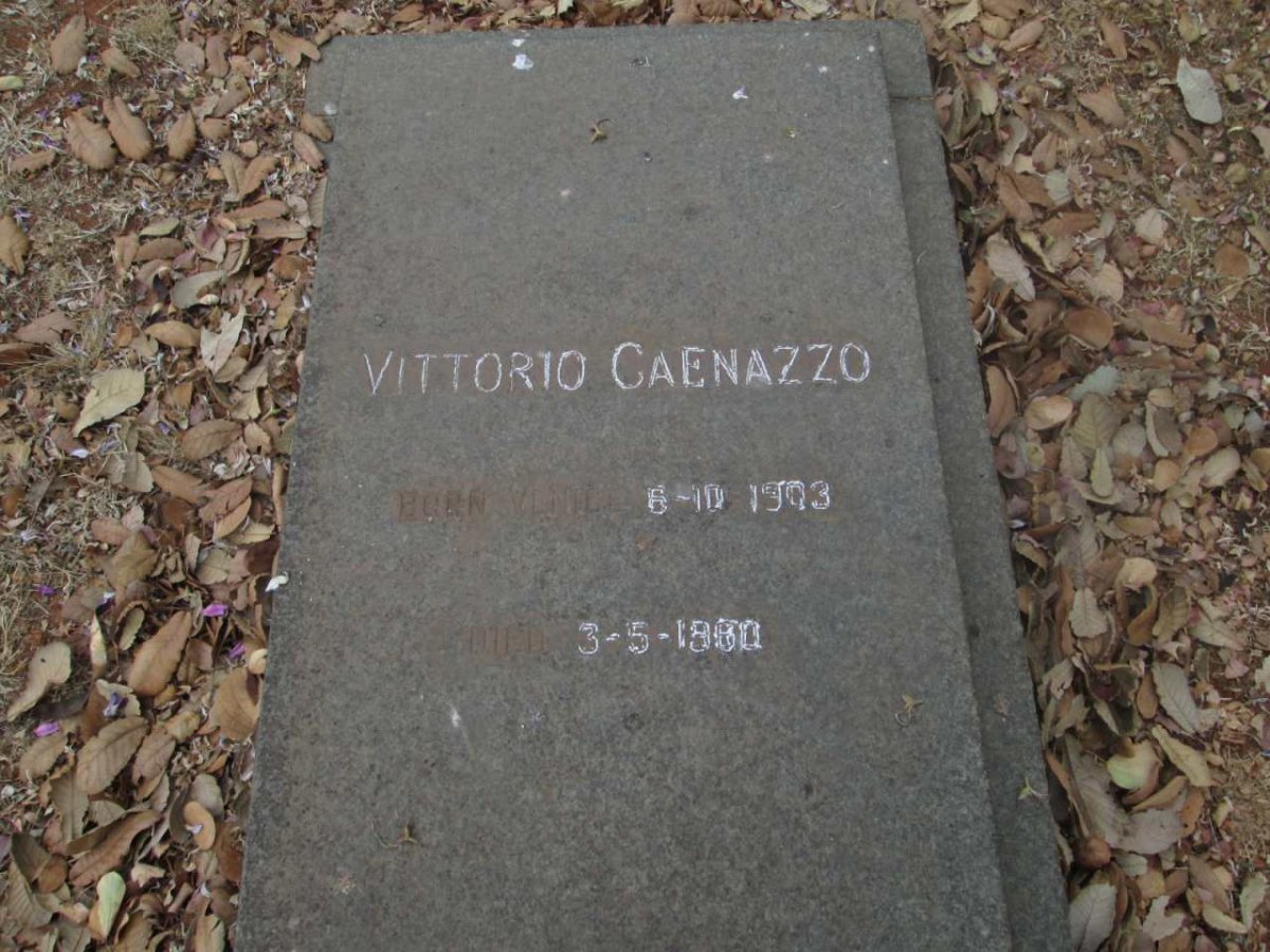 CAENAZZO Vittorio 1903-1960