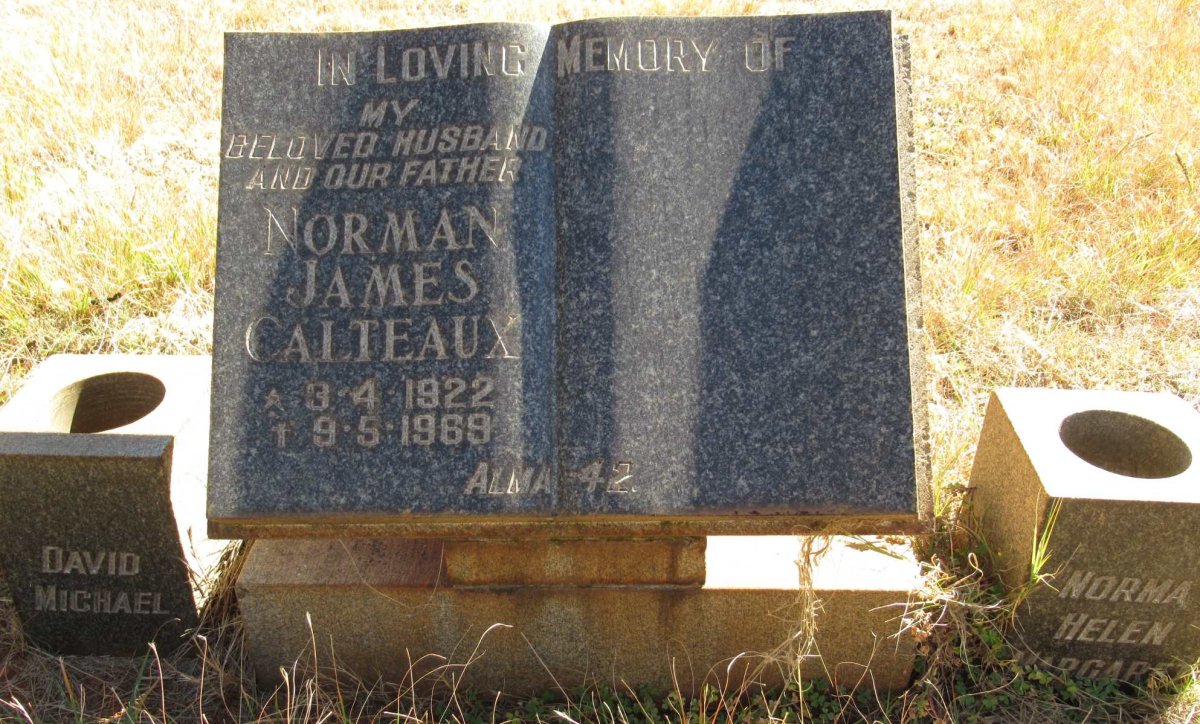 CALTEAUX Norman James 1922-1969