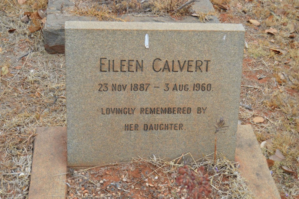 CALVERT Eileen 1887-1960