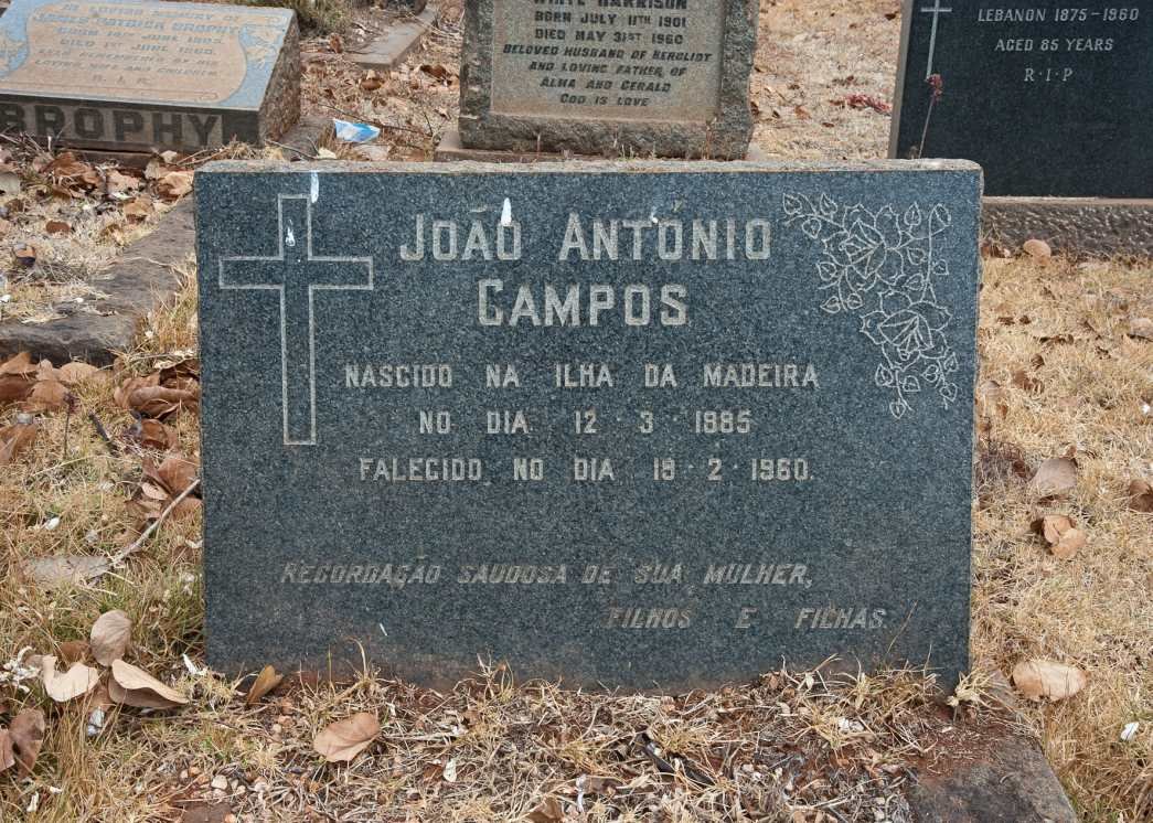 CAMPOS Joao Antonio 1885-1960