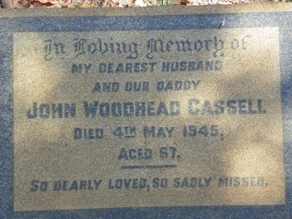 CASSELL John Woodhead -1945