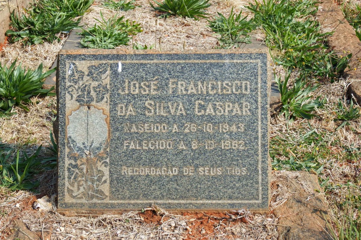 CASPAR José Francisco Da Silva 1943-1962