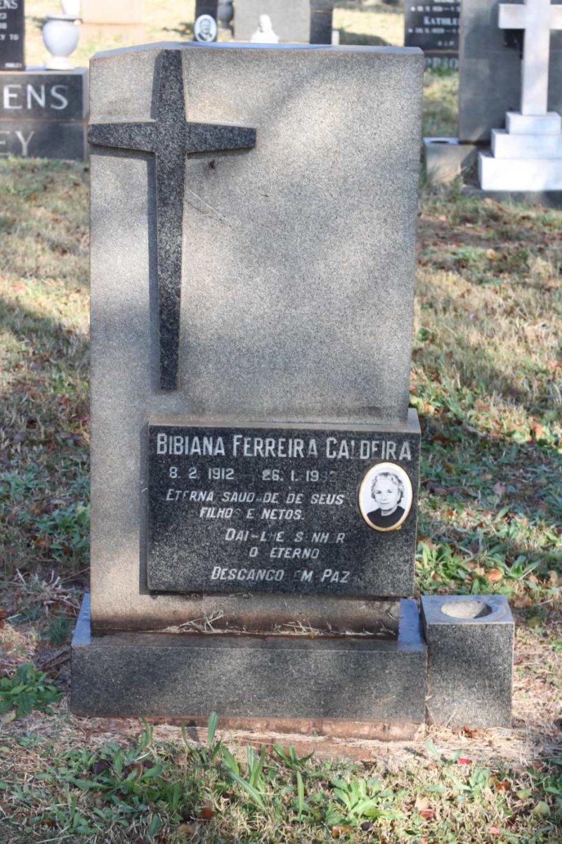 CALDEIRA Babiana Ferreira 1912-1982