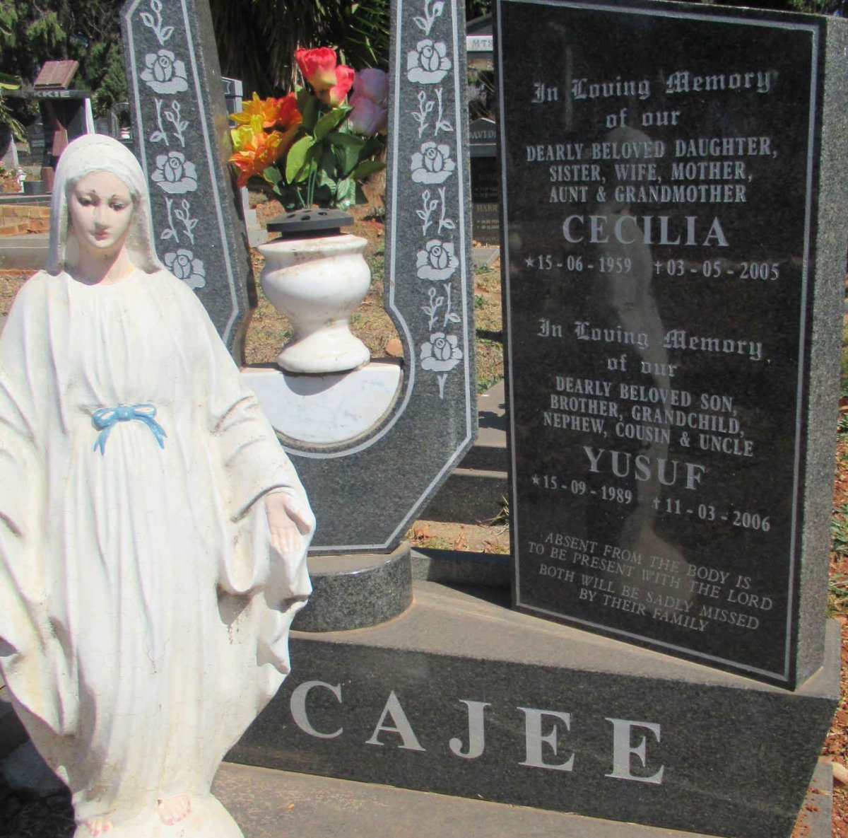 CAJEE Cecilia 1959-2005 :: CAJEE Yusuf 1989-2006