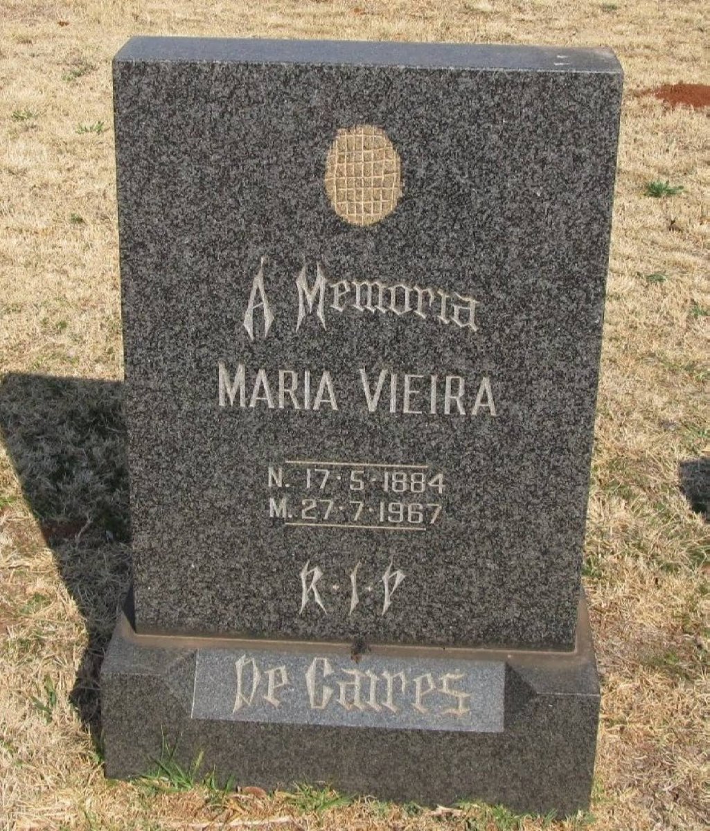 CAIRES Maria Vieira, de 1884-1967
