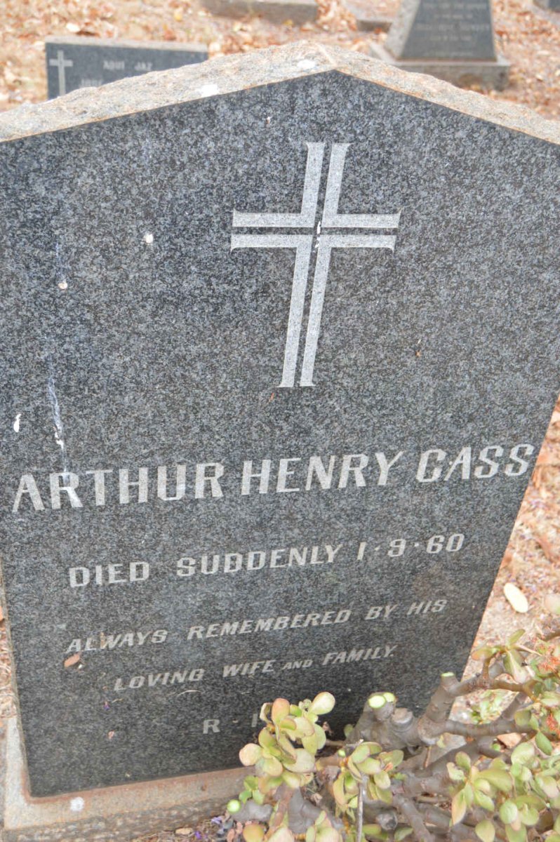 CASS Arthur Henry -1960