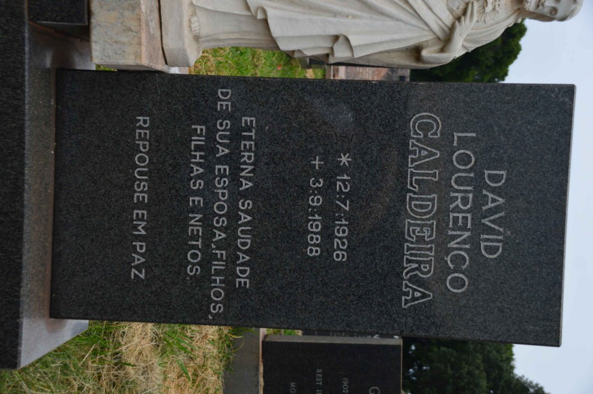 CALDEIRA David Lourenco 1926-1988