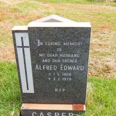 CASPER Alfred Edward 1906-1979