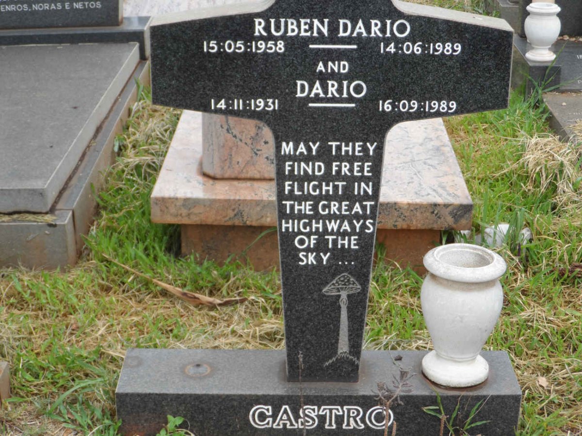 CASTRO Dario 1931-1989 :: CASTRO Ruben Dario 1958-1989