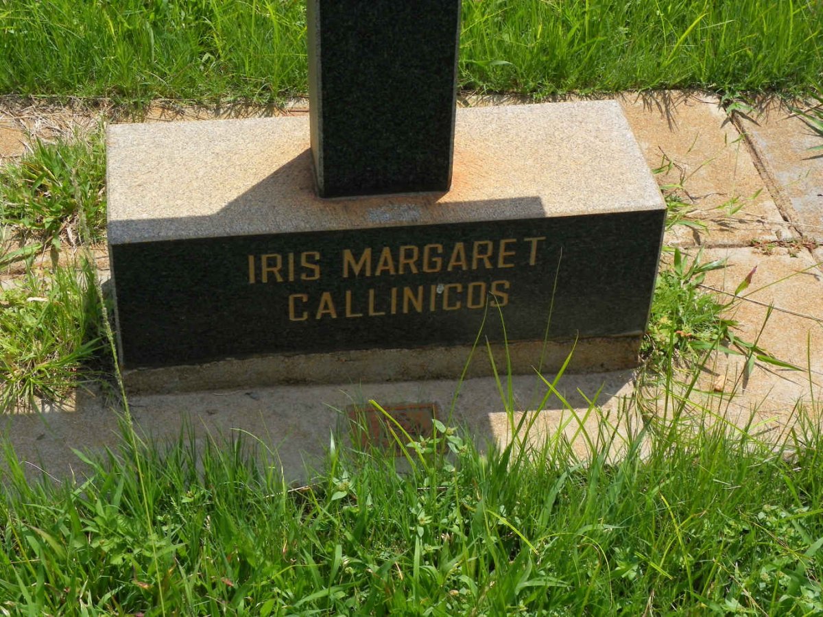 CALLINICOS Iris Margaret 