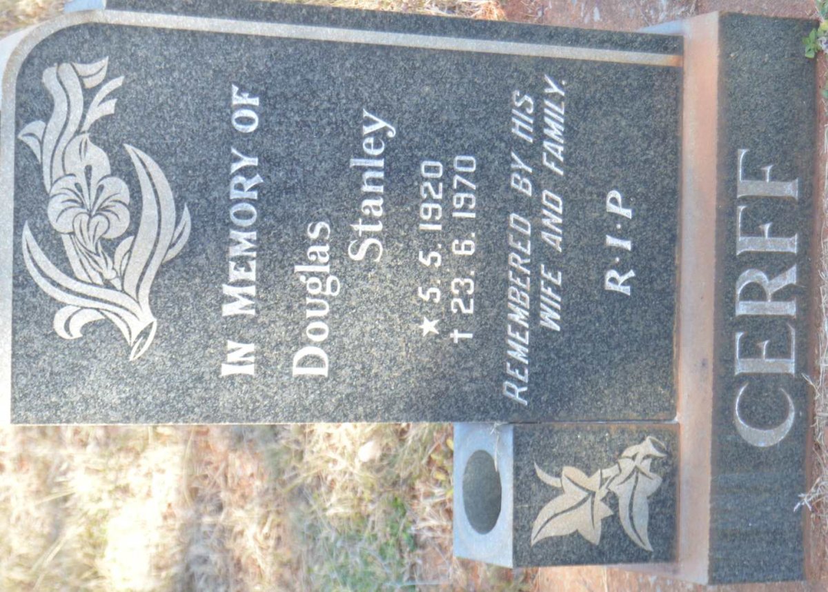 CERFF Douglas Stanley 1920-1970