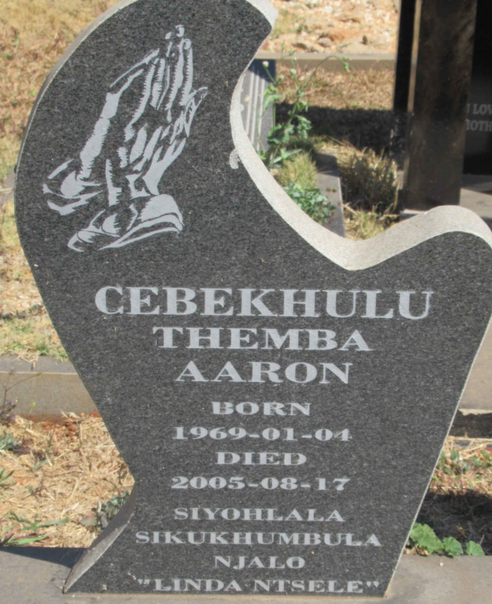 CEBEKHULU Themba Aaron 1969-2005