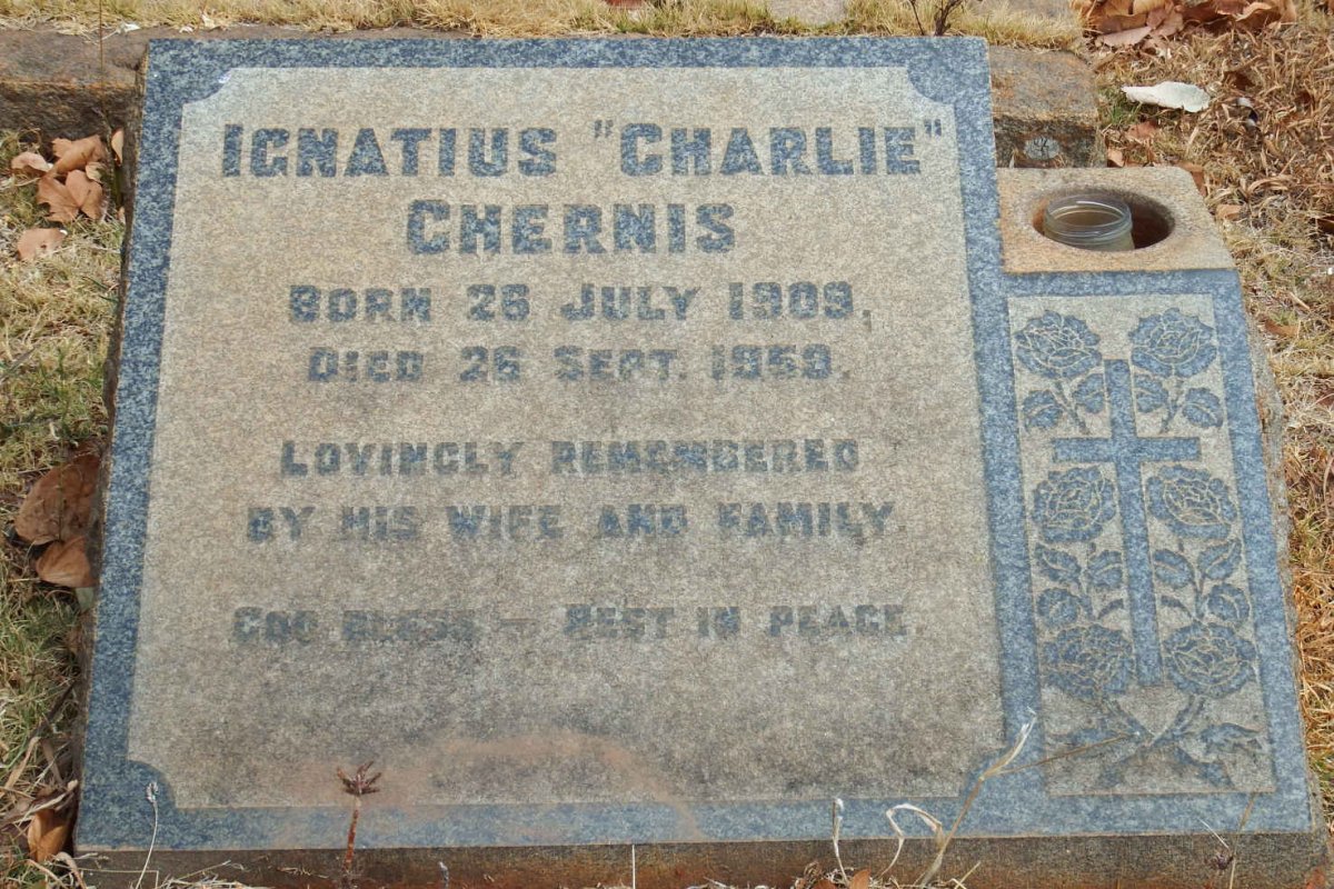 CHERNIS Ignatius 1909-1959