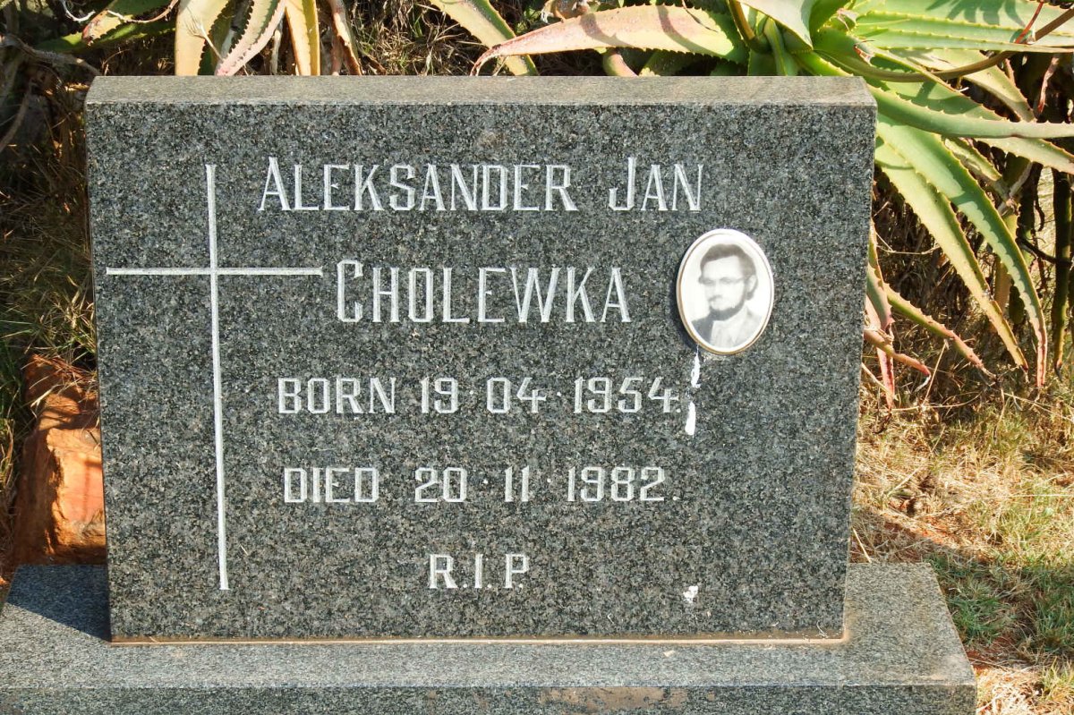 CHOLEWKA Aleksander Jan 1954-1982