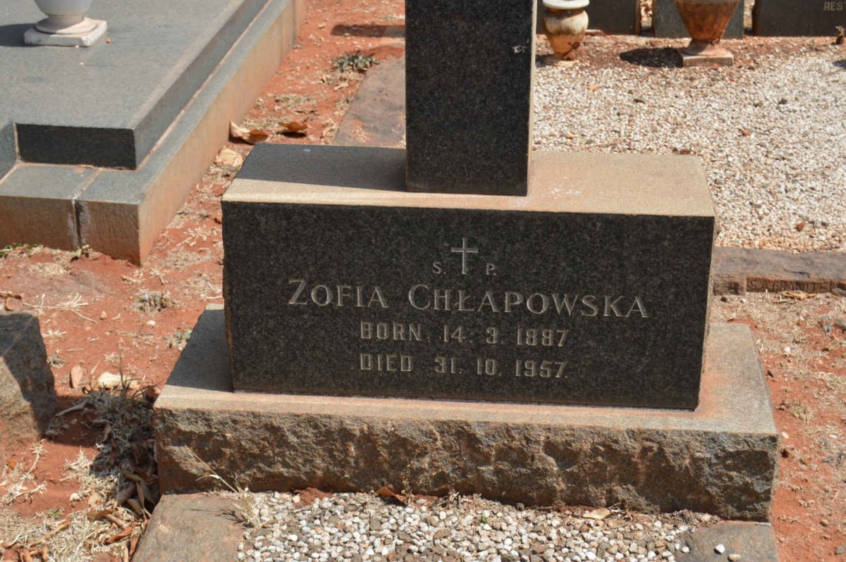 CHLAPOWSKA Zofia 1887-1957