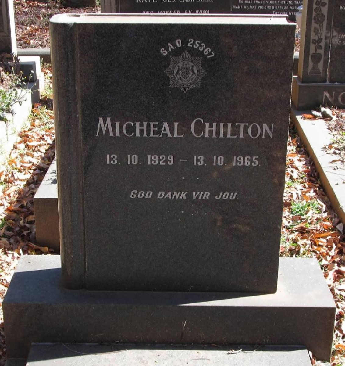 CHILTON Micheal 1919-1965