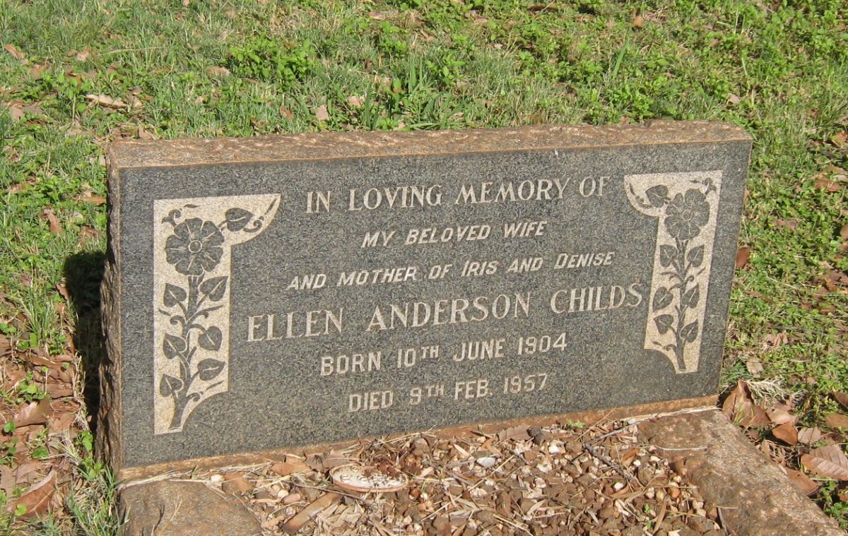 CHILDS Ellen Anderson 1904-1957